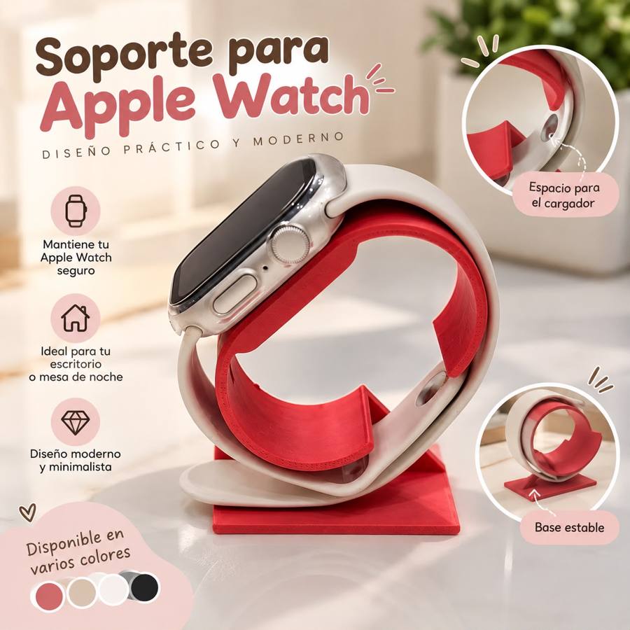 Soporte para reloj inteligente